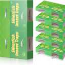 12 Traps Silverfish Trap, 6 Sheets Silverfish Killer Indoor, Non Toxic Insect Trap with Dual Color & Pattern Lure for Crawling Insect, Safe for Kids & Pet, Use as 12 Small or 6 Large Detachable Traps