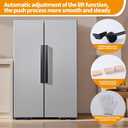 Furniture Movers with 4 Wheels, Furniture Dolly,Carbon Steel Panel Heavy Duty Dolly,Furniture Lifter with 4 360 Rotatable Steel Ball Universal Wheels,Maximum Load 600 LBS