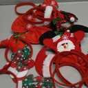 JOYIN 12 PCS Christmas Headbands with Different Designs Party Holiday Headbands for Kids Women Men Christmas Holiday Parties Favors (ONE Size FIT ALL)