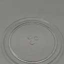 9.6" Microwave Turntable Plate Compatible with Galanz (9.6" Small Coupler Hole, Outer Track 7")