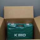 KIMO Cordless Electric Ratchet Wrench Set, 40Ft-lbs, 400RPM, 12V Cordless Ratchet Wrench 3/8" w/Variable Speed Trigger, 7Sockets, 1/4" Adapter, Forward/Reverse Switch, 2Battery Power Ratchet w/Charger