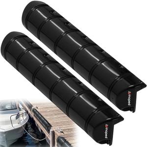Dock Bumpers,Boat Dock Bumpers for Edging,48 Inch/57 Inch Boat Bumpers for Docking,Dock Fenders for Straight Edge Side,Marine Horizontal Dock Bumpers for Edge,UV Resistant Dock Guards Protection