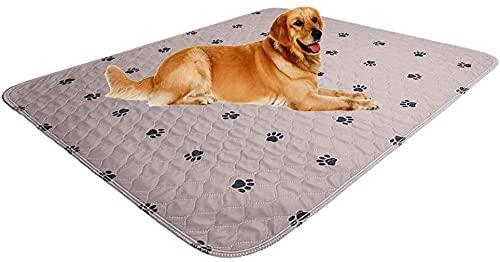 SincoPet Washable Dog Pee Pads with Puppy Grooming Gloves, Puppy Pads, Reusable Pet Training Pads, Large Dog Pee Pad, Waterproof Pet Pads for Dog Bed Mat, Super Absorbing Whelping Pads, Size: 48x60 Inch 