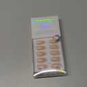 BTArtbox Press On Nails Almond - Short Nude Natural Nails Press Ons, Glue On Nails for Wedding Birthday Gift, Supremely Fit & Glossy Stick On Nails in 15 Sizes - 30 Nail Kit, Nudies