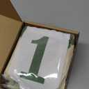 DCJHFJ Wild One High Chair Banner Felt Green Happy Birthday Banner Pre-Strung Birthday Party Decorations for 1st Birthday Decorations Boy