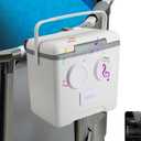 13.74 Qt Pool Cooler with Bluetooth Speaker, Play Music Loudly, Designed for Above Ground Pools, Cans Keep Cold for 1-3 Days, Poolside Ice Chest Accessories, Suitable for Poolside & Outdoor Parties