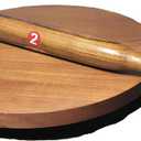 Wooden Rolling Board & Roller,Sagwan Wood, Chakla Belan, Polpat Belan, Chapati Maker,Valentine Day Gifts