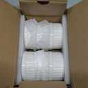 LE TAUCI Ramekins 4 OZ Oven Safe, Creme Brulee Ramekins, Pudding Custard Cups Souffle Ramiken, Dipping Sauce Dishes, Ceramic Ramekin Bowls Set of 6, White