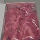 Curly Bob Wig with Bangs Short Wavy Pink Wigs for Women Natural Looking Synthetic Heat Resistant Fiber Bob Wig for Daily Party Use (Pink)