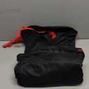 ZOBER Christmas Wreath Storage Container 30 Inch - Wreath Bag Fits 2 Wreaths Box - 600D Oxford Fabric - Interior Compartment for Storing Garlands, Wreaths Storage Bag W Strong Durable Handles - Black