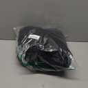 Flygo Womens Cropped Corduroy Puffer Jacket Winter Jackets Warm Long Sleeve Zip Quilted Down Puffer Coat,M