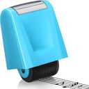 Nezyo 1 Pcs Music Staff 5 Line Teacher Stamp Practice Roller Stamp Self Inking Rolling Sentence Strips Handwriting Line Tool for Music Writing Roller Handwriting (Bule)