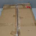 Adjustable Height Standing Desk with Power Outlets, Rolling Stand Up Desk with Monitor Stand and Storage Shelves, 31.5" Small Mobile Computer Desk, Portable Laptop Table (Retro Brown)