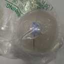 Battery Operated Light Bulb with Pull Chain, 2 Pack Wireless Stick-Up LED Closet Light Bulb, Self Adhesive Wall Mounted Light Fixture for Cabinet Bedroom Living Room Kitchen, Clear Cover