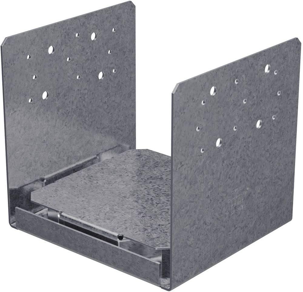 Simpson Strong-Tie ABU88Z ABU ZMAX Galvanized Adjustable Standoff Post Base for 8x8, Set of 4