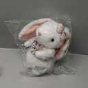 DiSiMi Soft and Cute Plush Rabbit with Flower Skirt, Embraceable, Washable, Kids' Party Decor