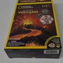 NATIONAL GEOGRAPHIC Ultimate Volcano Kit Erupting Volcano Science Kit for Kids, 3X More Eruptions, Pop Crystals Create Exciting Sounds, STEM Science & Educational Toys 