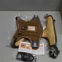 Auroth Tactical Dog Harness for Small Medium Dogs No Pull Adjustable Pet Harness Reflective K9 Working Training Easy Control Pet Vest Military Service Dog Harnesses Army Yellow M (M(Neck:16-22",Chest:22-33"),35-50 lbs)