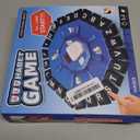 Word Game Family Board Games for Kids & Adults with 2 Modes,220 Topic Categories 24 Letters Pressing Games,Fun Fast-Paced Learning Game with English Pronunciation for Boys Girls Age 3+,35 Cards,Blue