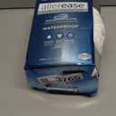 AllerEase Waterproof Mattress Protector, Maximum Allergy Mattress Protector, Queen Mattress Cover (White)