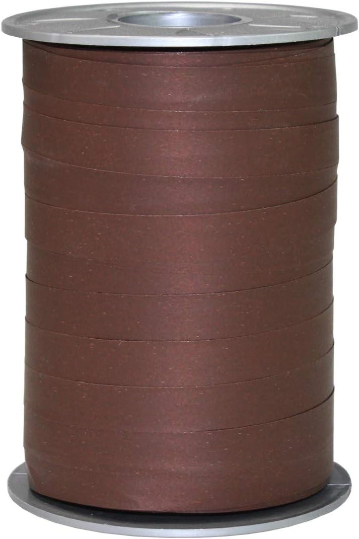Curling Ribbon, Espresso, 10 mm-200 m