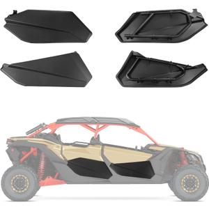 KEMIMOTO X3 Max Lower Doors Compatible with Can Am Maverick X3 Max RS DS 2017 2018 2019 2020 2021 2022 2023 2024 2025