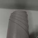 Silicone Placemats, Oval Placemats for Dining Table, Placemats Set of 4, Non-Slip Waterproof Heat Resistant Outdoor Placemat for Patio Table (Light Gray-Oval)