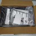 Expandable Adjustable Stackable Kitchen Organizer, Spice Rack,Metal Pantry Storage Shelves Racks,Counter Shelf for Cabinets, Countertop, Cupboard(1 Pack/Large/Black)