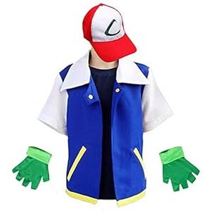 MGDRU Cosplay Costume for Adult Kids,Halloween Hoodie,Jacket Gloves Hat Sets for Trainer (M)