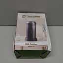 Maestri House Milk Frother, 3-in-1 Hot & Cold Milk Frothing Steamer, 8.12OZ/240ML Touch Control Foam Maker, Compact Space-saving Design for Latte, Cappuccino and Warm Milk (Black)