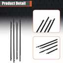 labwork 4 x Car Outside Window Moulding Weatherstrip Seal Belt Replacement for Civic 2006-2011 72450-SNA-A01 72410-SNA-A01 72950-SNA-A01 72910-SNA-A01