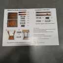 Pool Stick Holder-Pool cue holder floor stand with multiple storage designs , wood Pool Cue Rack Holder for 10 Cues Sticks Storage, Billiard Cue Racks for Billiard Room Club Pool Table Accessories