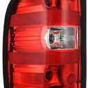 AUTOSAVER88 Left Driver Side Rear Taillight Brake Lamp With Bulb Compatible with 2007-2013 Chevy Silverado 1500/2500HD/3500HD(Not Fits 2007 Classic Models),12-14 GMC Sierra 2500HD,07-14 Sierra 3500HD