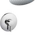 hansgrohe Vernis Blend Shower Set 1.75 GPM, 1-Spray Full Shower Trim Kit in Chrome, 04956000