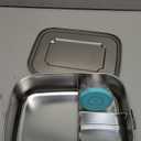 SUTETLW Stainless Steel Bento Box (1500ML) Lunch Box Metal Bento Box Stainless Steel Lunch Container Bento Boxs 3 Compartment Packing Box for Work Lunch