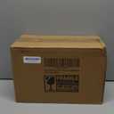 Glass Food Storage Jars 3.6 Qt Set of 2,Glass Storage Containers Clear Glass Food Canister with Bamboo Lid Airtight For Serving Tea, Coffee, Flour, Sugar, Candy, Cookie, Spice and More (Square)