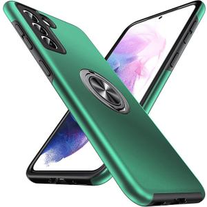 Anqrp Designed for Samsung Galaxy S21 Case, Built-in [15Ft Drop Protection][Heat Dissipation] Shockproof Military Grade Protection,for Samsung Galaxy S21 Case,Green