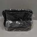 IOKONE Car Cup Holder, Auto Cup Drink HoldersMultifunctional Auto Front Seat Organizer with PU Leather Cover, Gap Filler Storage Box Coin Bucket Console Side Pocket Cell Mobile Phone Holder (Black)