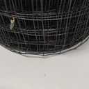 Tongmo 24" x 100' Black Hardware Cloth, 1inch Mesh Chicken Wire Fence, 19 Gauge Vinyl Coated Wire and Welded Wire Roll,Garden Fence, Poultry Netting for Rabbit/Duck/Chicken Coop
