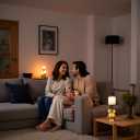 Gold Owl Candle Holder Set of 2  Decorative Taper & Small Pillar Candlestick Holders for Table Centerpieces, Shelf & Living Room Dcor