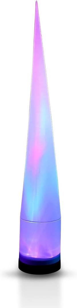 9.8Ft Inflatable Column with Built-in Blower and Color-Changing LED Lights  Replaceable Tube Pillar Decoration for Weddings, Advertising, Parties, Trade Shows, Events, and Outdoor Marketing (1 Piece)
