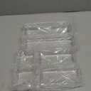 STORi SimpleSort Drawer Organizer Bins 6 pc Set, Multi-size, Bathroom Organizers and Storage, Makeup Organizer, Desk Organizer, Vanity Organizer, Clear Organizing Containers, Made in USA