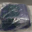 Matthew Cleaning 24'' Industrial Strength Cotton Dust Mop Refill Washable Replacement Heads for Residential & Commercial Use Fit Standard Dust Mop Frames, Hardwood, Laminate, Concrete Floors 3 Pack (Blue)