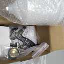 LVLP Air Spray Gun Premium Kit with 1.3/1.5/1.7mm Nozzle & Air Regulator,Automotive Paint Sprayer, for Cars & House DIY Painting Gun (Black)