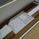 Gashell Wire Shelf Covers, Bamboo Wire Rack Covers for Pantry, Closet (4pcs, 25" W x 12" D)