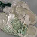 Guess Women's FABULON Sandal, Ivory 150, 7