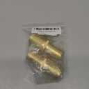 Yoebor Brass Hose Barb Fitting Reducing Union 1-1/4" Barbed x 1" Barbed Reducer Splice Coupling Mender (Pack of 2)
