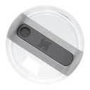 STANLEY Quencher Tumbler Lid 20 or 30 oz | Twist on Flowstate 3-Position Lid Replacement for Tumbler with Handle | Accessory fits Stainless Steel Drinking Cup | BPA-Free | Clear