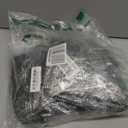 Jexine 70s Women Disco Outfit Costume Disco Party Top Pants Sunglasses Ball Necklace Earring Wig for Halloween New Year Eve (Medium, Black Laser)