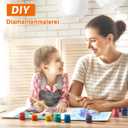 2 x FLAJZ 4 Pack Paint by Numbers Kit for Kids, Animals Paint by Number Kits for Kids Ages 4-8, DIY Animal Oil Painting Suitable for Home Decoration (8x8inch)